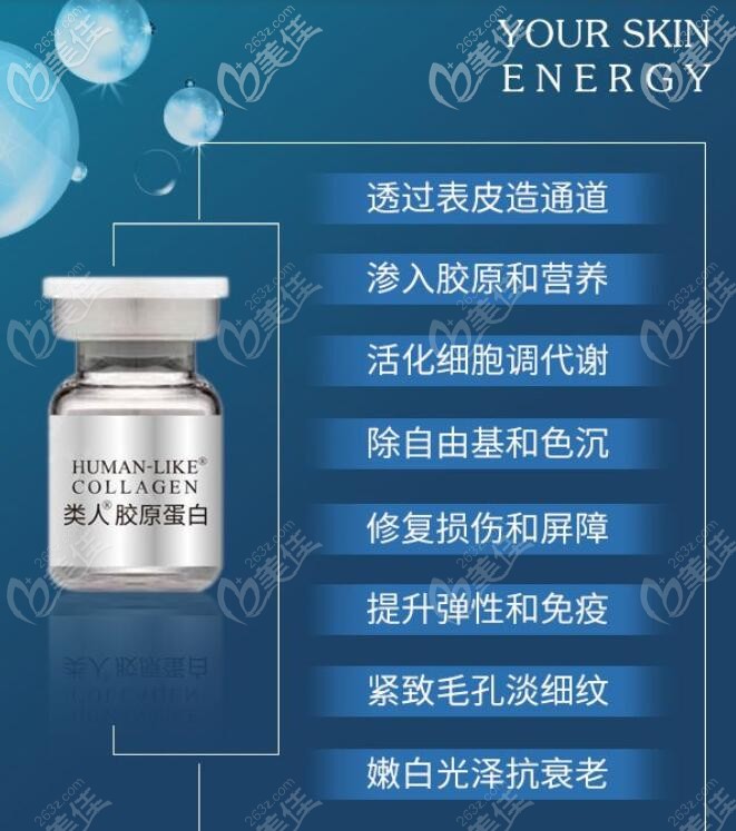 類人膠原蛋白微針功效 類人膠原蛋白微針功效