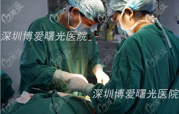 深圳博愛曙光許國明隆鼻過程圖 深圳博愛曙光許國明隆鼻過程圖