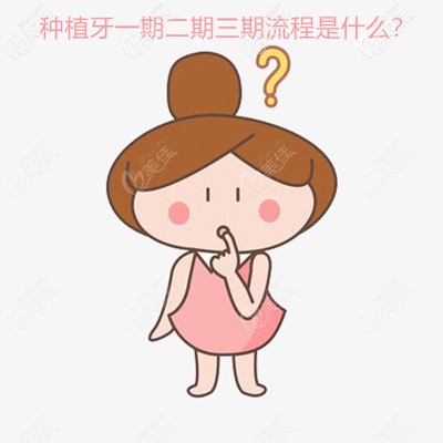 種植牙一期二期三期流程是什么