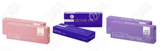 艾莉薇的三種分子玻尿酸包裝