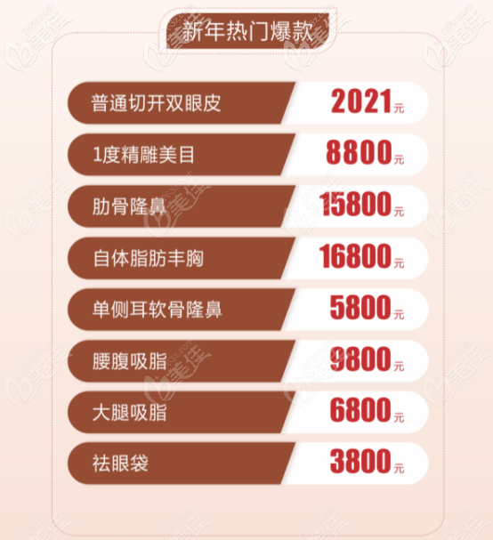 其它新年熱門爆款項目價格