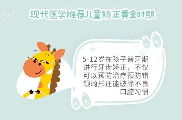 兒童牙齒矯正的黃金時期 兒童牙齒矯正的黃金時期