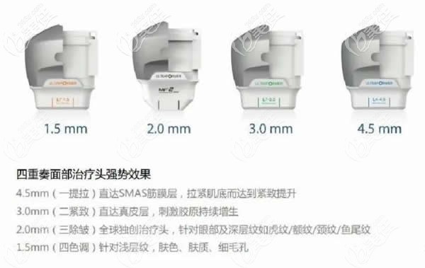 第三代海芙音波拉皮面部探頭使用效果 第三代海芙音波拉皮面部探頭使用效果