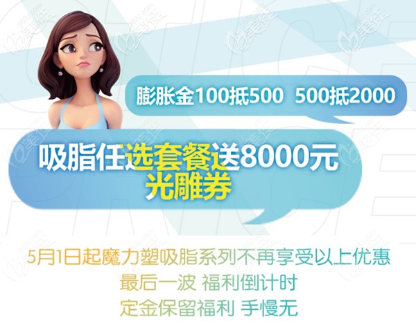 吸脂套餐送光雕券 吸脂套餐送光雕券